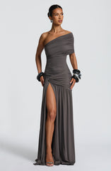 Monica Maxi Dress - Charcoal