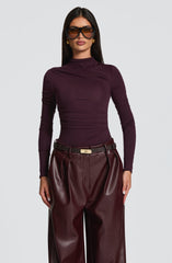 Pearson Bodysuit - Plum