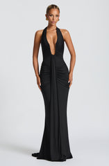 Rosetta Maxi Dress - Black