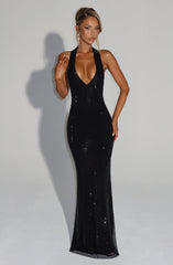 Starla Maxi Dress - Black