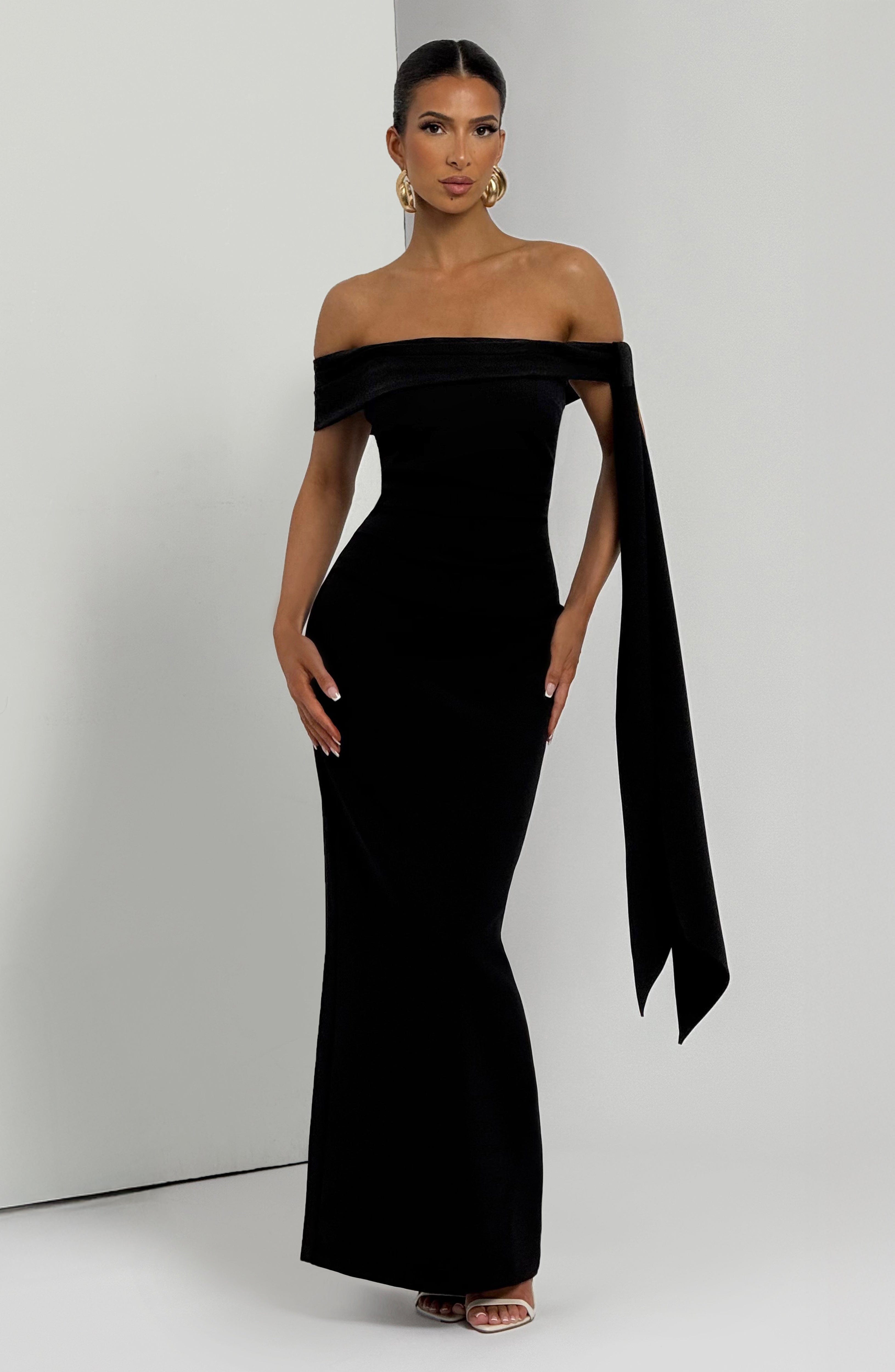 Addie Maxi Dress - Black