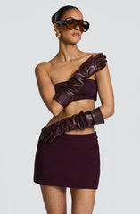 Frankie Gloves - Plum