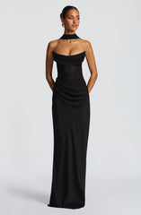 Liora Maxi Dress - Black