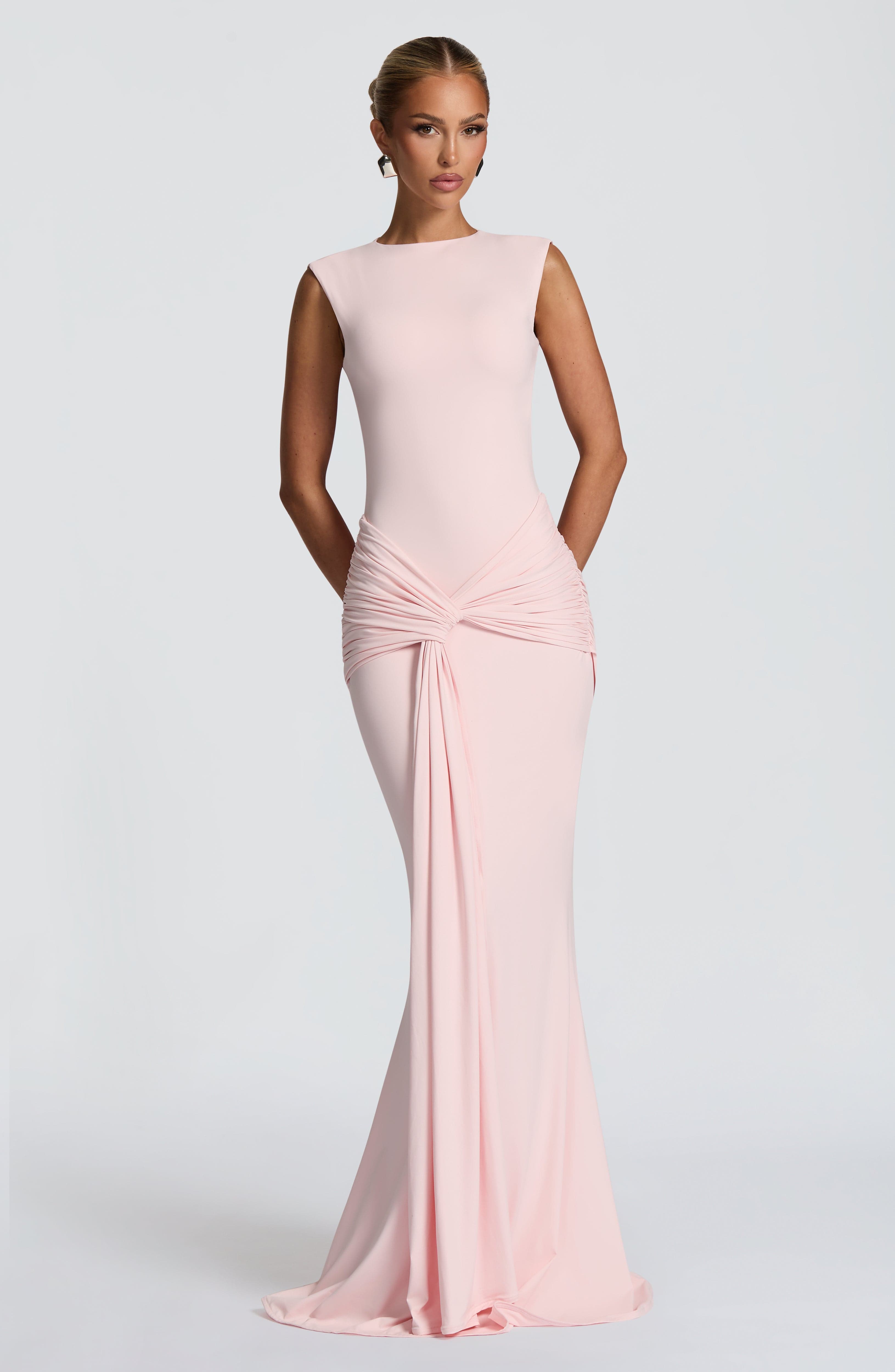 Lorenza Maxi Dress - Blush