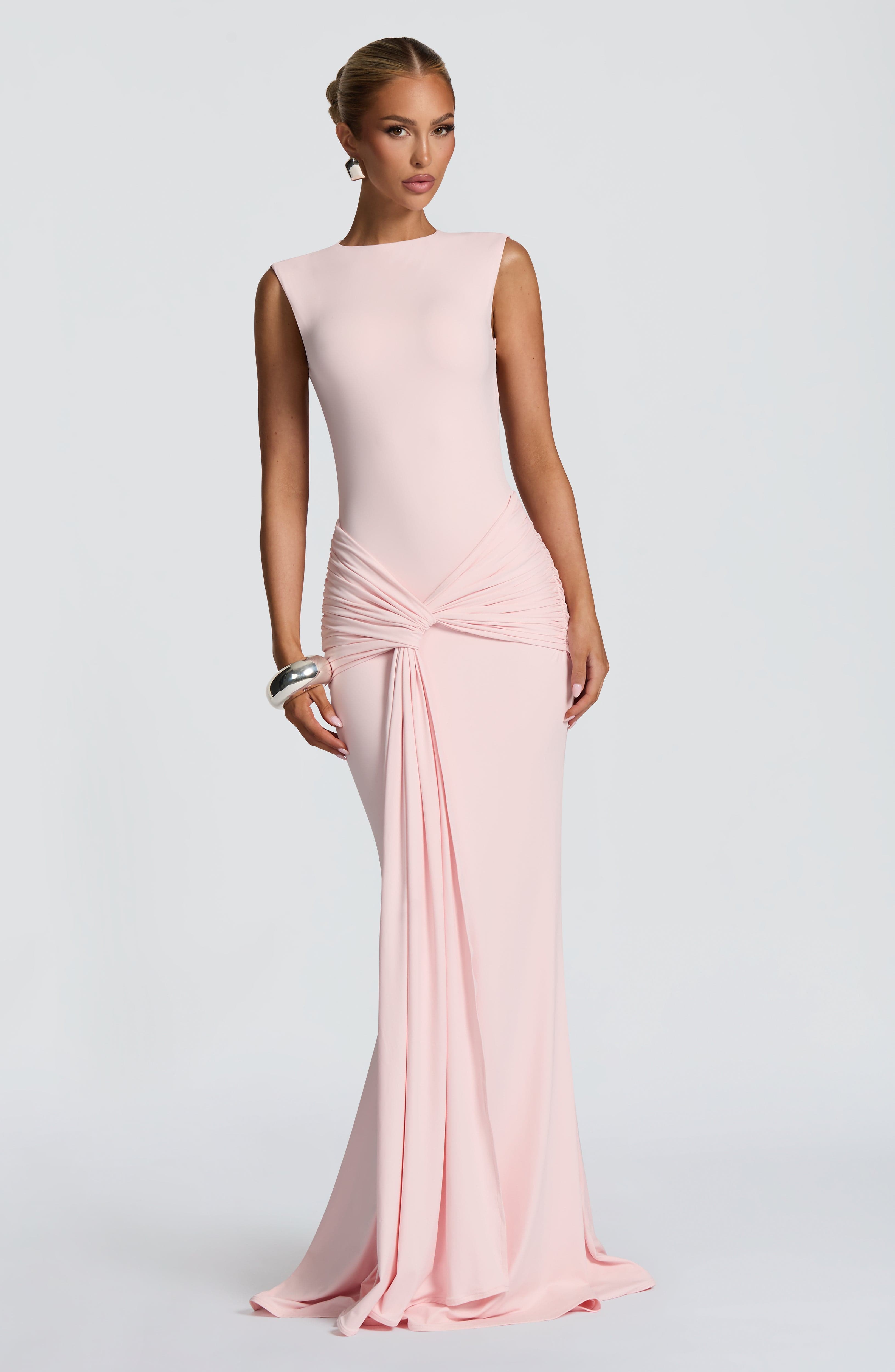Lorenza Maxi Dress - Blush