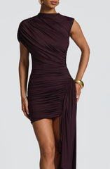 Marnie Mini Dress - Plum